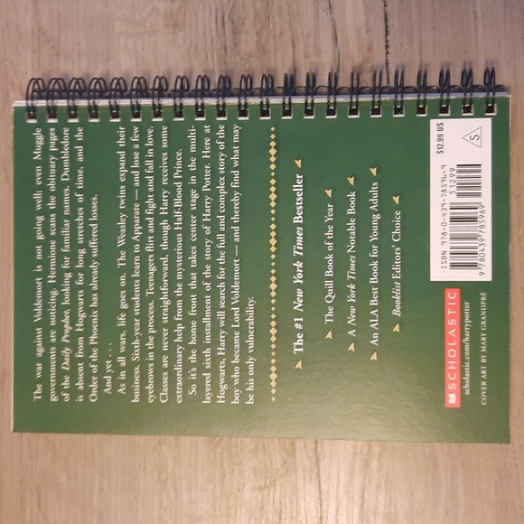 Secret Journal "Harry Potter and the Half Blood Prince" 📚 Handmade Journal - Picture 5 of 6